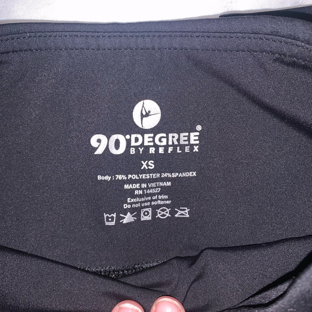90 degree by reflex black leggings xs